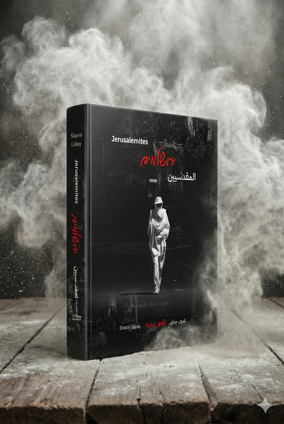 The hardcover photography book “Jerusalemites” — from Sharon Gabay's six photography books