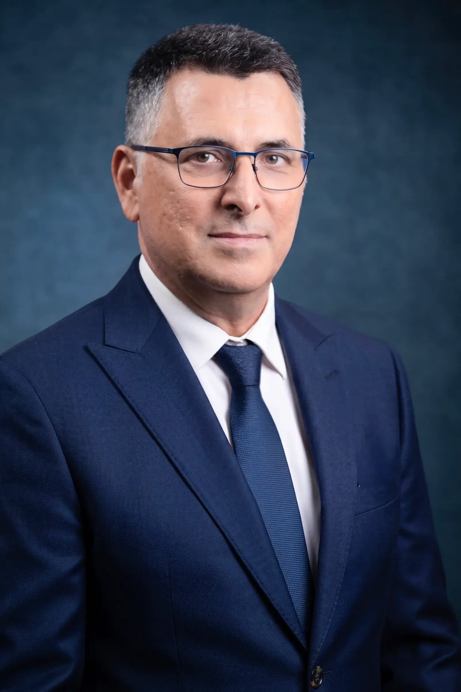 Gideon Sa'ar — campaign portrait by Sharon Gabay