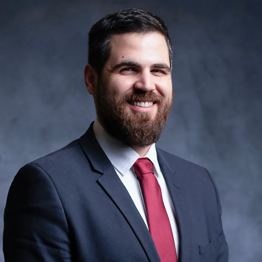 Resume photo — a professional headshot of a candidate in business attire against a clean background — Sharon Gabay, headshot photographer