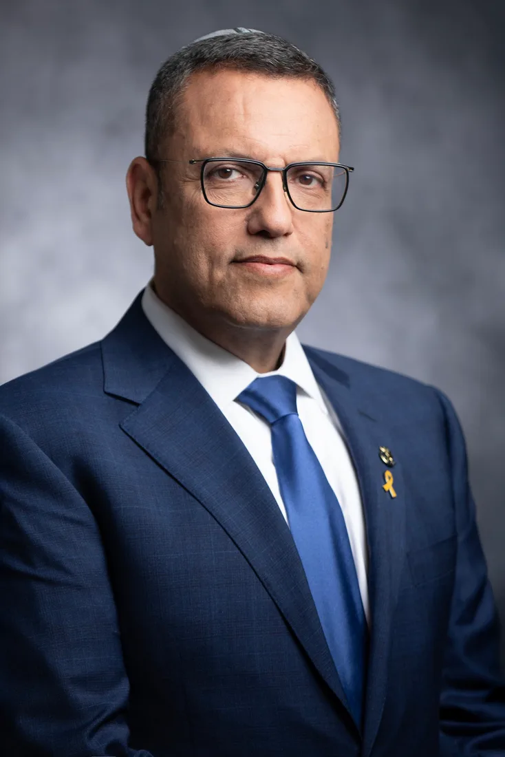 Moshe Lion — Mayor of Jerusalem. Photograph: Sharon Gabay