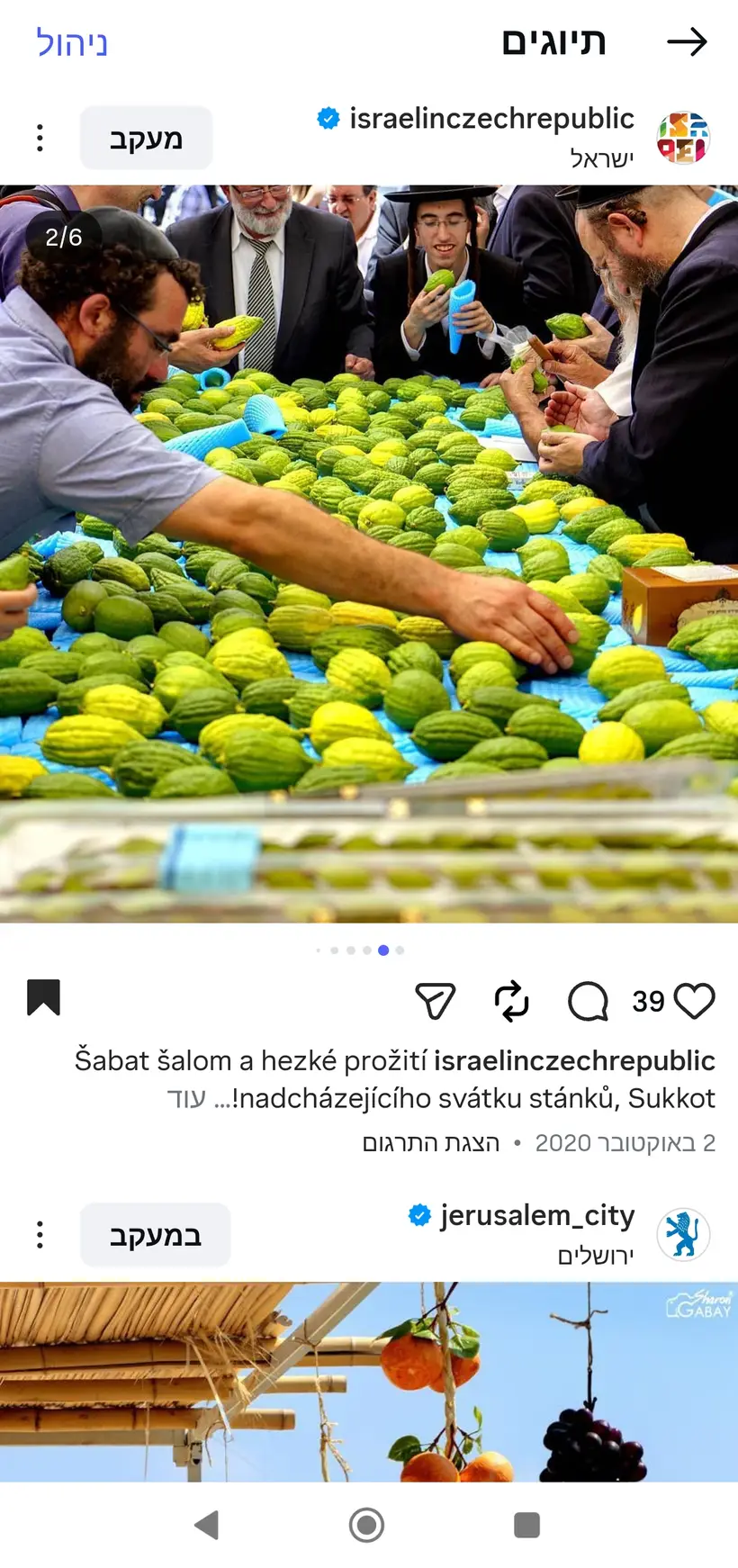 צילום של שרון גבאי בפרסום רשמי של שגרירות ישראל בצ'כיה (@israelinczechrepublic)