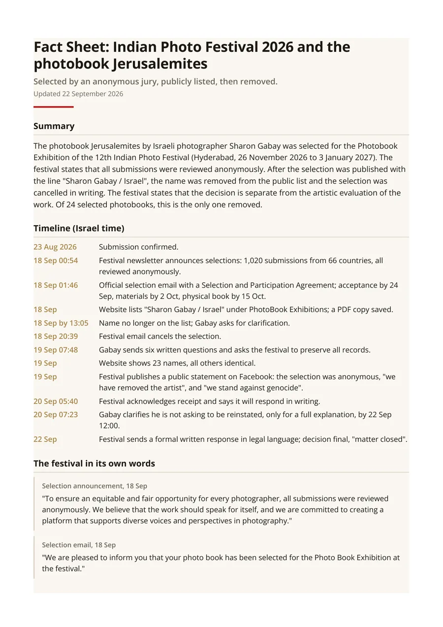 Fact sheet · English · updated 22 September 2026